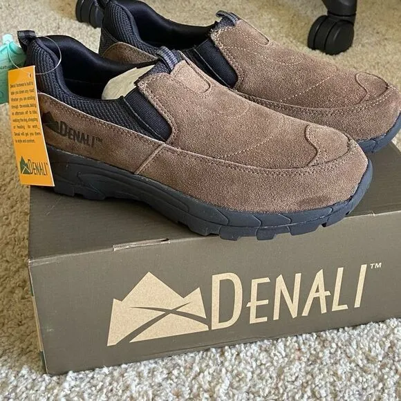Denali Aleutian Brown Outdoor Slip On Trail Shoes Size 8
