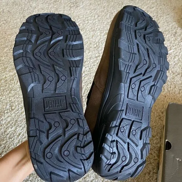 Denali Aleutian Brown Outdoor Slip On Trail Shoes Size 8