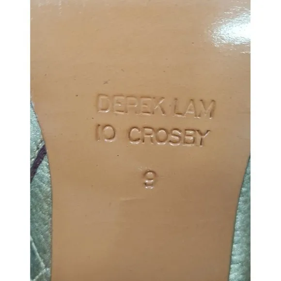 Derek Lam 10 Crosby Raine Cooper Metallic Gold Leather Boots Bootie Sz 9 NIB$395