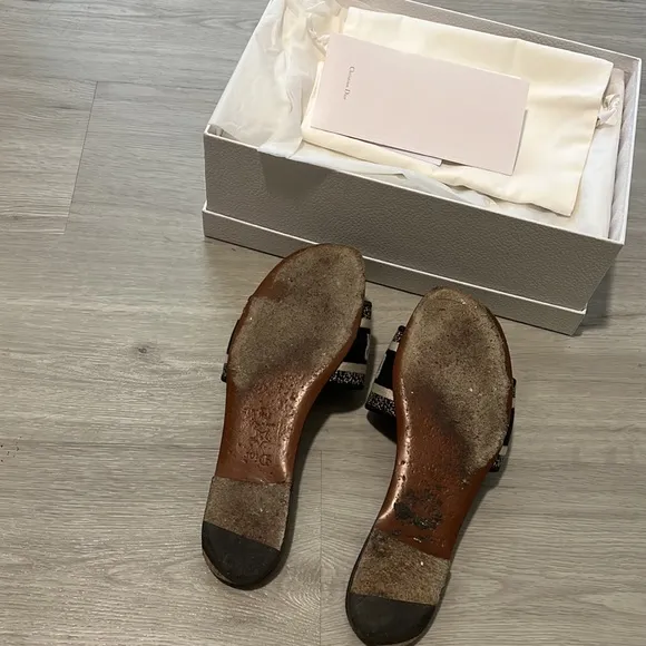 Dior slide sandals