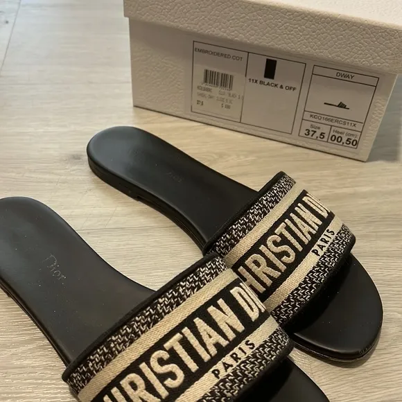 Dior slide sandals