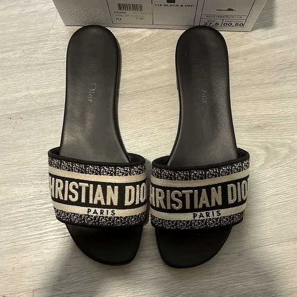 Dior slide sandals