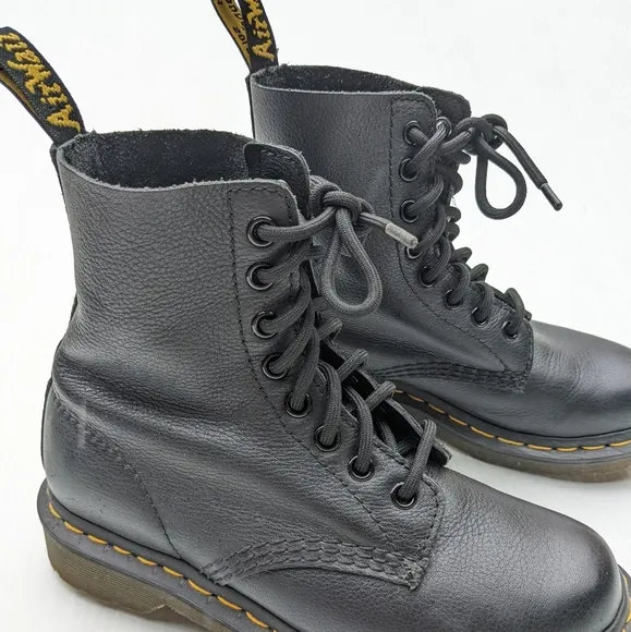 DOC MARTENS 1460 Pascal black lace-up combat boots