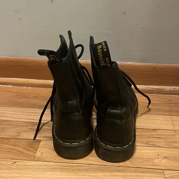 Doc martens lace up boots