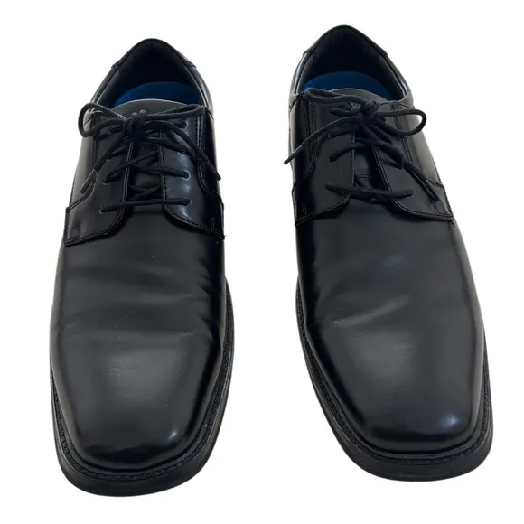 Dockers Black Dress Shoe Slip Resistant Slip On Tie Oxford Loafers Mens Size 11