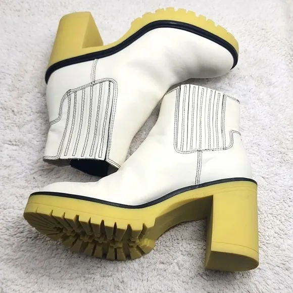 DOLCE VITA CASTER H20 NICE🌧WATERPROOF🌧 PLATFORM BOOTS LADIES 8.5 NWOB