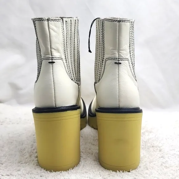 DOLCE VITA CASTER H20 NICE🌧WATERPROOF🌧 PLATFORM BOOTS LADIES 8.5 NWOB