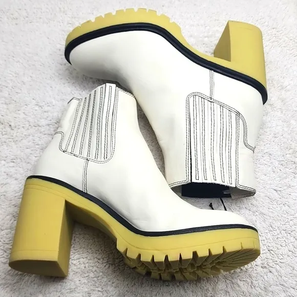 DOLCE VITA CASTER H20 NICE🌧WATERPROOF🌧 PLATFORM BOOTS LADIES 8.5 NWOB