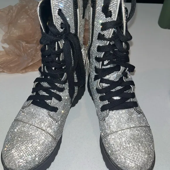Dolls Kill Billionaire Bling Boots