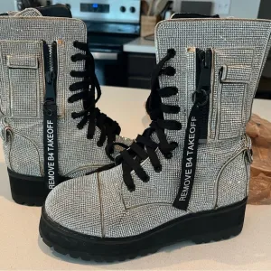 Dolls Kill Billionaire Bling Boots