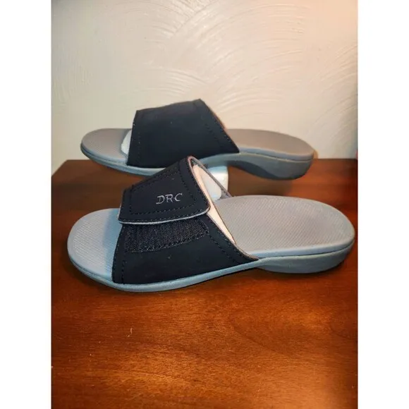 Dr Comfort DRC Sandals Connor Men’s Diabetic Supportive Slides Shoes Size 8