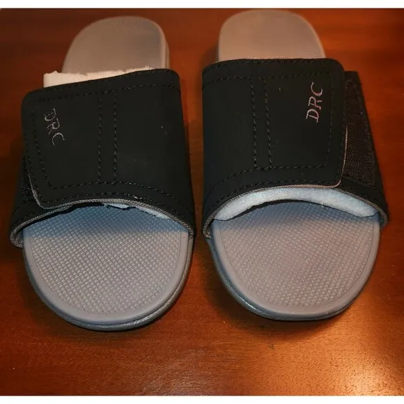 Dr Comfort DRC Sandals Connor Men’s Diabetic Supportive Slides Shoes Size 8