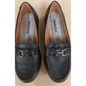 Dr Comfort Mallory Diabetic Loafers Women's Size‎ 10W Black Leather
