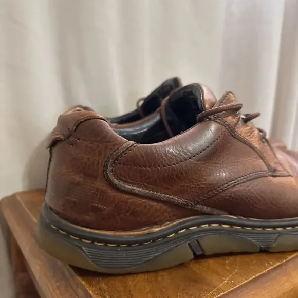Dr. Doc Martens Mens Work Lug Gum Brown Leather Oxford Size 13 M 47 EU 11487