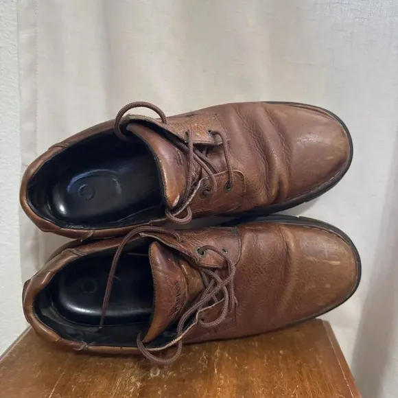 Dr. Doc Martens Mens Work Lug Gum Brown Leather Oxford Size 13 M 47 EU 11487