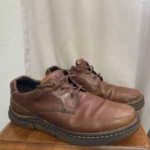 Dr. Doc Martens Mens Work Lug Gum Brown Leather Oxford Size 13 M 47 EU 11487