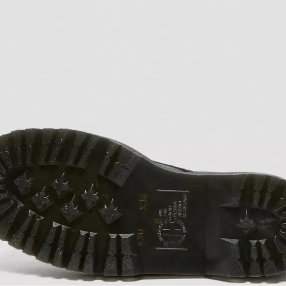 DR MARTEN Black Platform Lace-Up Boots (worn once)