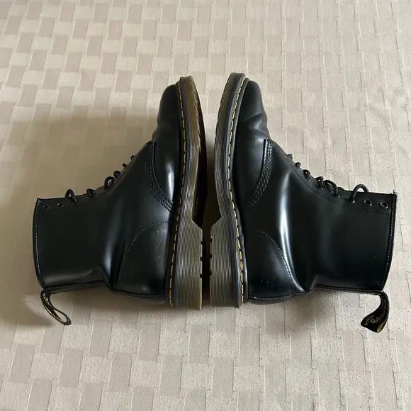 Dr. Martens 1460 Leather Industrial Lace Up Boots