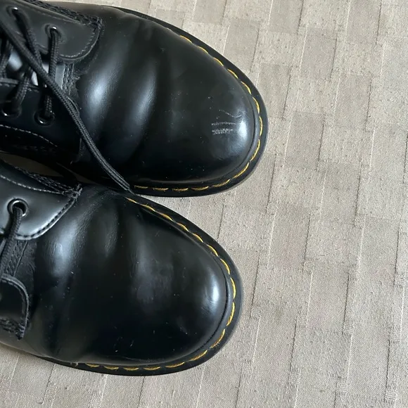 Dr. Martens 1460 Leather Industrial Lace Up Boots