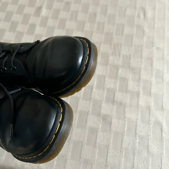 Dr. Martens 1460 Leather Industrial Lace Up Boots