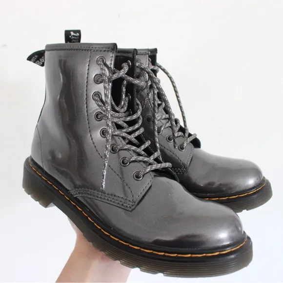 Dr. Martens 1460 Metallic Lace Up Sparkle Boots