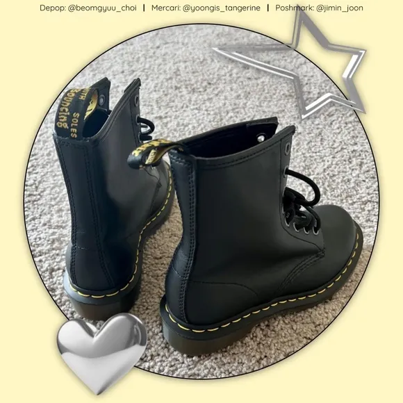Dr. Martens 1460 nappa lace up boots 🖤✨