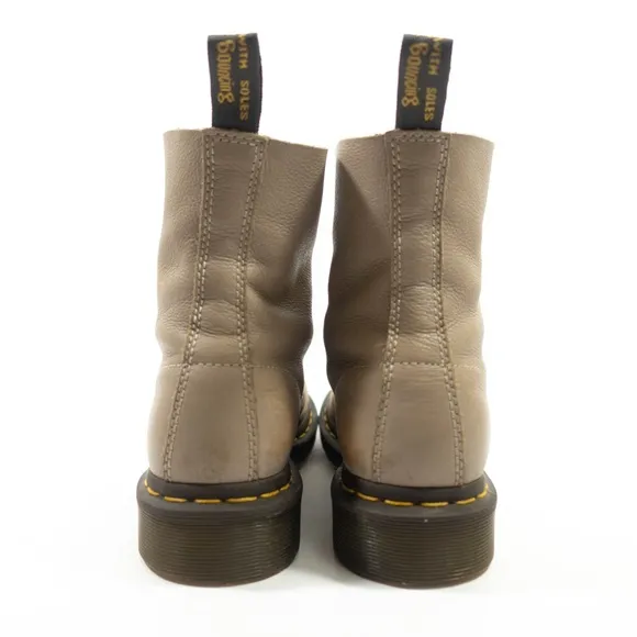 Dr Martens 1460 Pascal Leather Lace Up Boots - Women's Size 6
