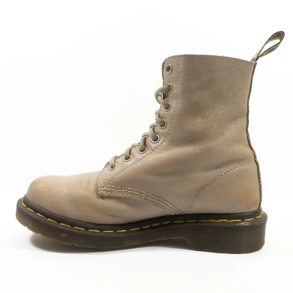 Dr Martens 1460 Pascal Leather Lace Up Boots - Women's Size 6