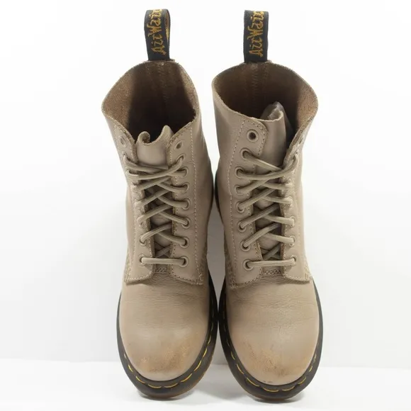 Dr Martens 1460 Pascal Leather Lace Up Boots - Women's Size 6