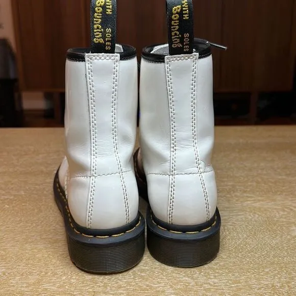 Dr. Martens 1460 Patent Leather Lace Up Boots