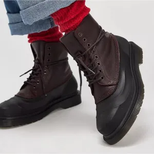 Dr. Martens 1460 Sub Newlands Lace-Up Boots in Oxblood