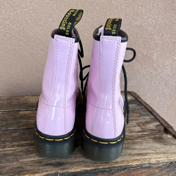 Dr. Martens 26425 Pink Patent Leather Boot