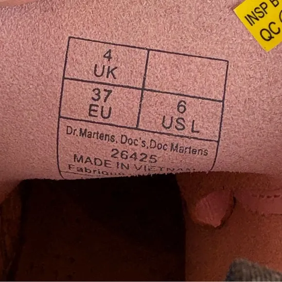 Dr. Martens 26425 Pink Patent Leather Boot