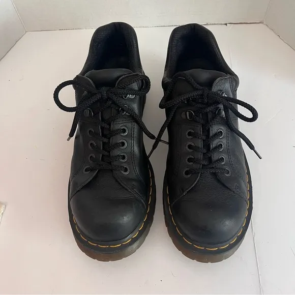 Dr. Martens 8312 Loafers Men’s 13 Black Leather Creepers Chunky Classic Hipster