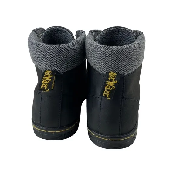 Dr Martens Black Ankle Boots Booties Women’s Size 9 Lace Up