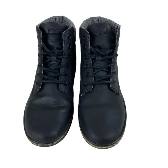 Dr Martens Black Ankle Boots Booties Women’s Size 9 Lace Up