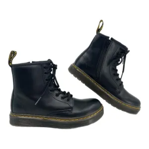 Dr. Martens Black Zavala J Kids Lace Up Boots | Size 2G