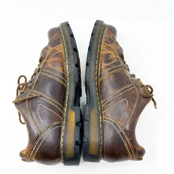Dr. Martens Brown Leather Atlanta Lace Up Boots Men's Size 13 VGUC