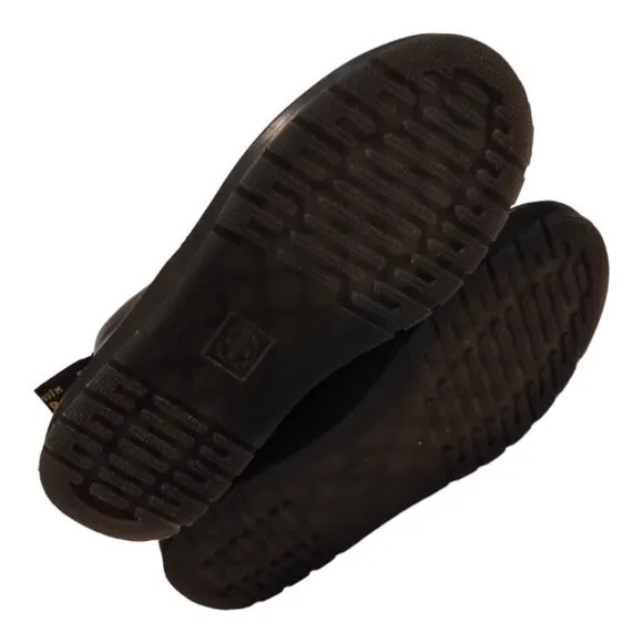 Dr. Martens Kids ZAVALA J Ankle‎ Boots Size US2 EU33 Black Leather Lace Up