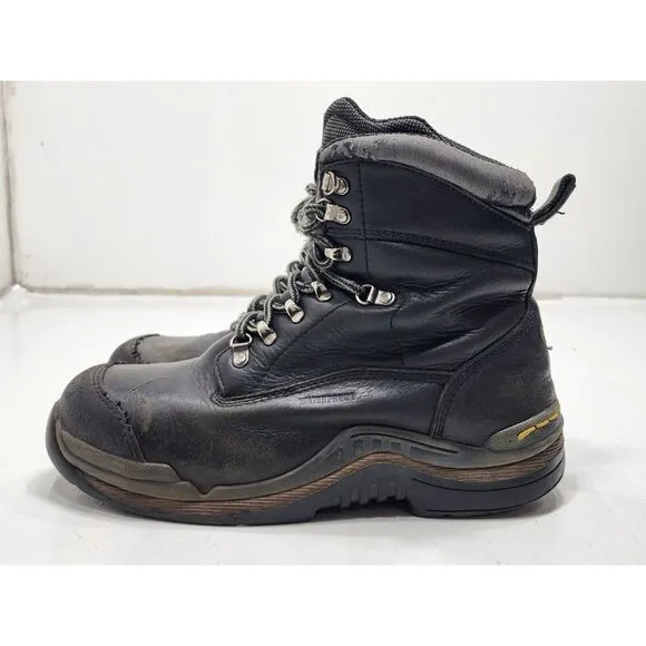 Dr Martens Men's  Industrial Steel Toe Safety Boots Black 7A64 AW501 Size 9M