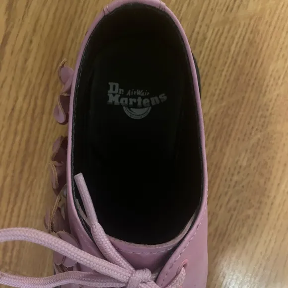Dr. Martens Pink Flower Flats with Chunky Sole