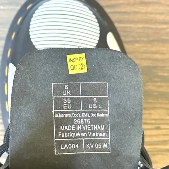 Dr. Martens Polka  Dots Leather Lady’s Ankle Boots.