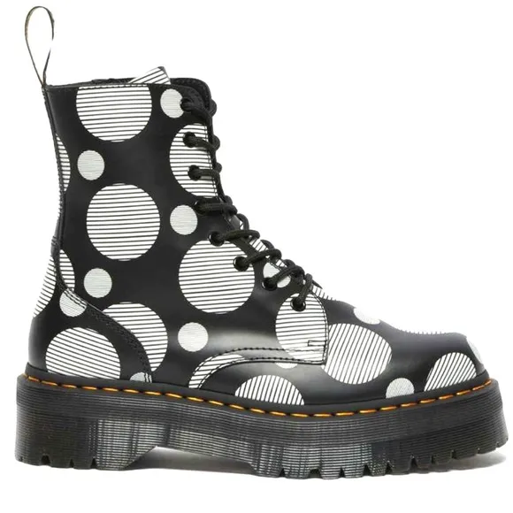 Dr. Martens Polka  Dots Leather Lady’s Ankle Boots.