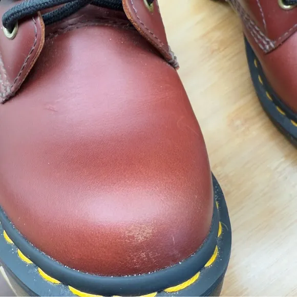 Dr. Martens Women’s Clemency Lace-Up Boots Brown Sz 5