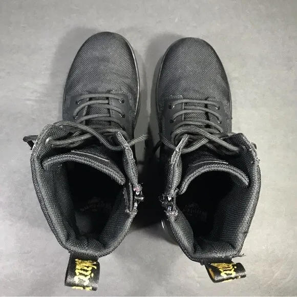 Dr. Martens Women's Combs Black Lace Up Boots Shoe Size -5