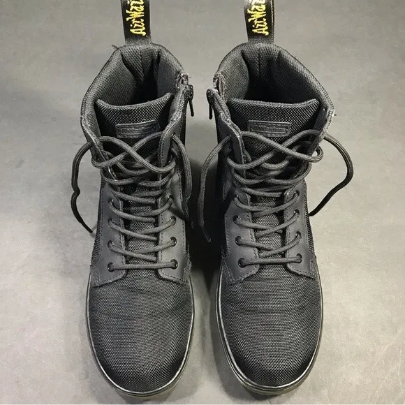 Dr. Martens Women's Combs Black Lace Up Boots Shoe Size -5