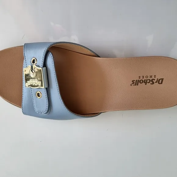 Dr. Schooll's Island Icon Buckle Slide Sandals.
