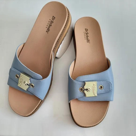 Dr. Schooll's Island Icon Buckle Slide Sandals.