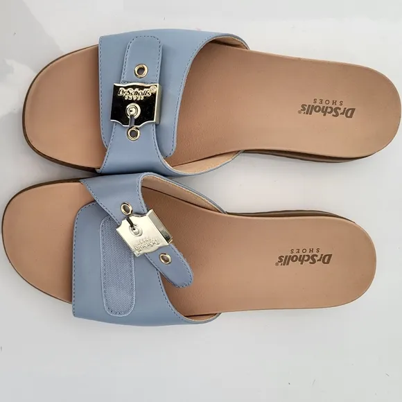 Dr. Schooll's Island Icon Buckle Slide Sandals.
