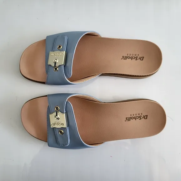 Dr. Schooll's Island Icon Buckle Slide Sandals.